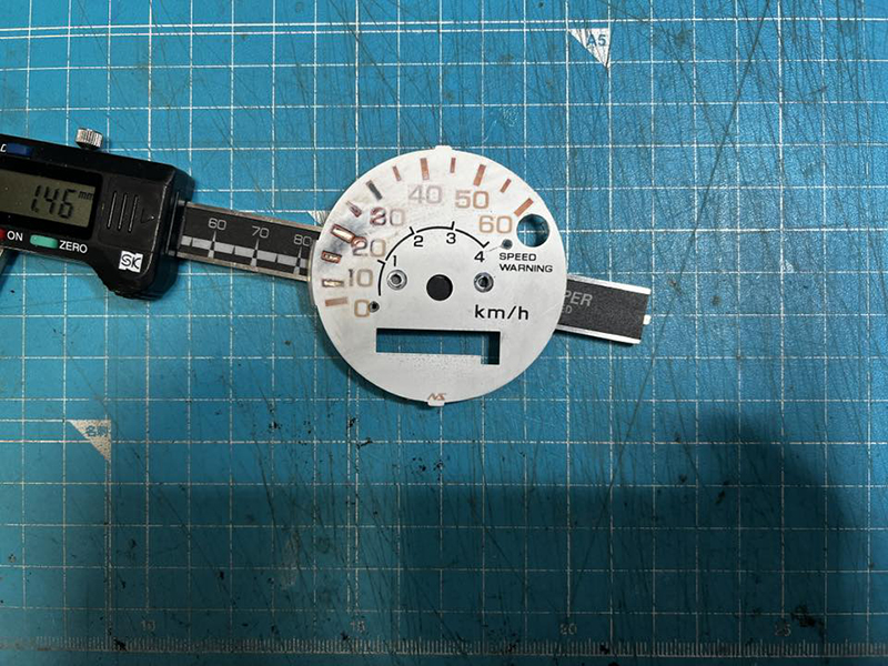 ホンダ ジャズ メーターの分解修理